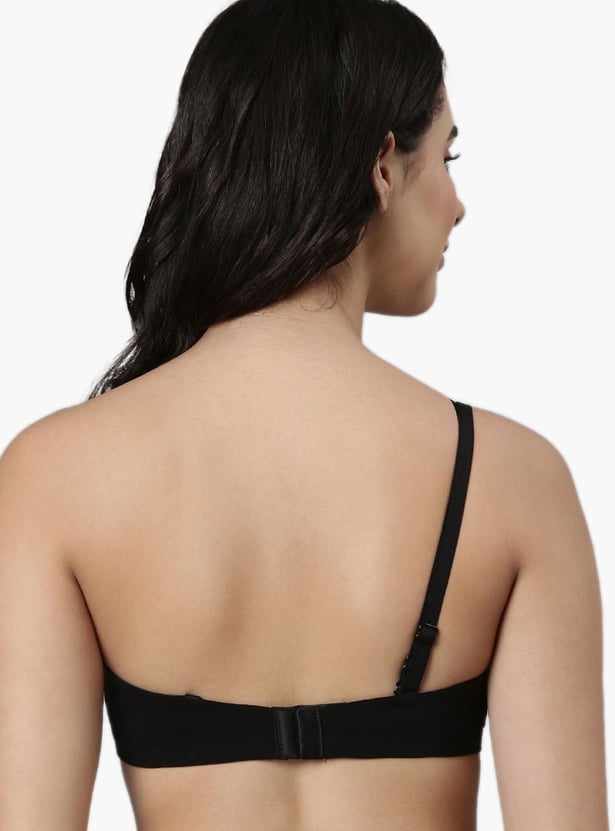 ENAMOR Solid Padded Plunge Bra