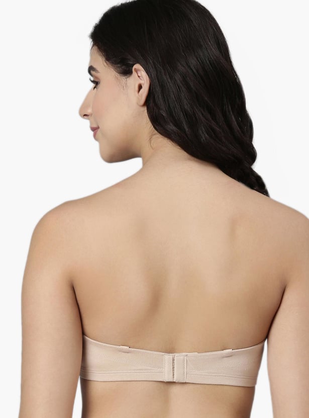 ENAMOR Solid Padded Plunge Bra