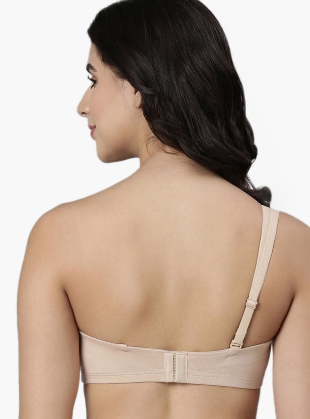 Buy ENAMOR Solid Padded Plunge Bra from Enamor at just INR 999.0