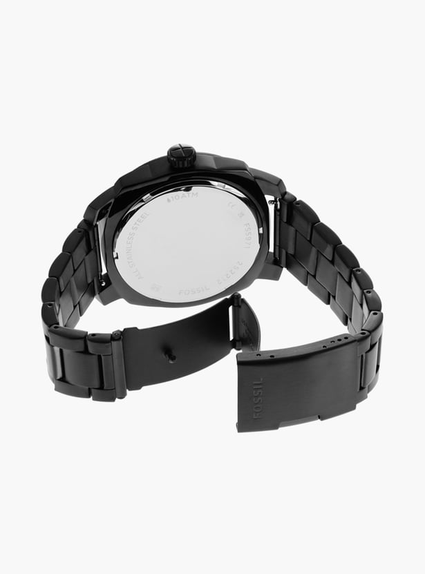 FOSSIL Machine Men Analog Watch with Metal Strap - FS5971I