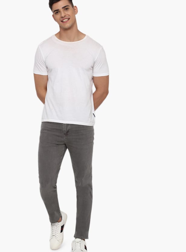 AMERICAN EAGLE Men Washed Slim Straight Jeans