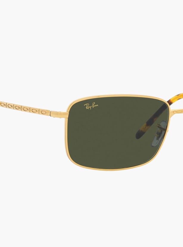 Buy RAY-BAN Men UV-Protected Rectangle Sunglasses- 0RB3717-919631