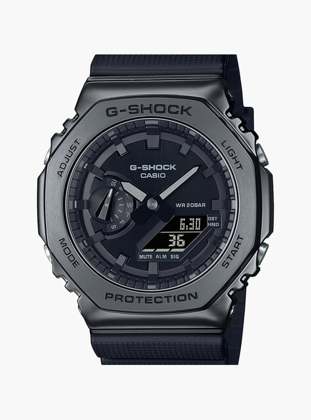 CASIO G-SHOCK Men Octagonal Multifunction Watch with Resin Strap - G1370