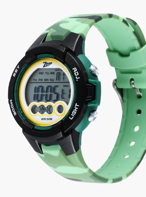ZOOP Kids Camouflage Printed Water-Resistant Digital Watch - NR16019PP01