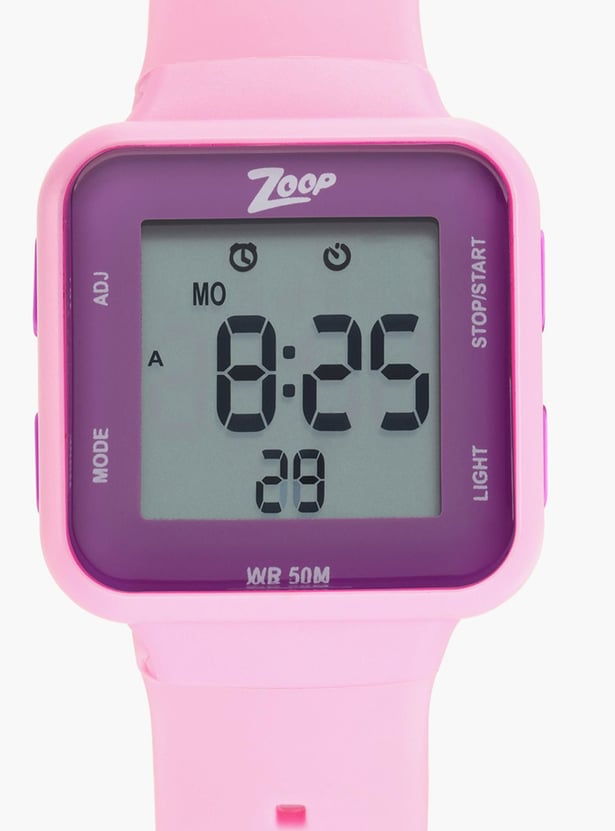 ZOOP Kids Digital Watch with Cut-Out Strap - NR16022PP02