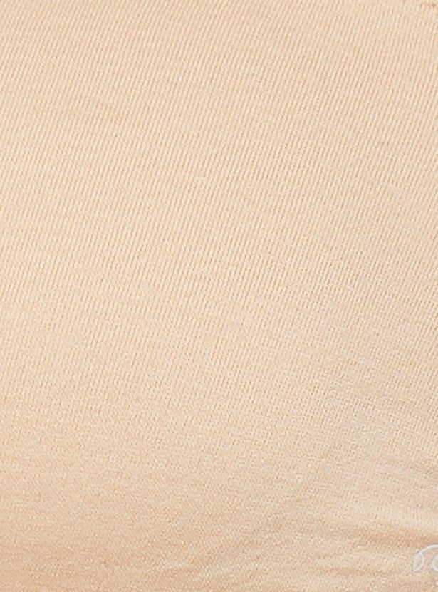 JOCKEY Solid Seamless Non-Padded Non-Wired Bandeau Bra