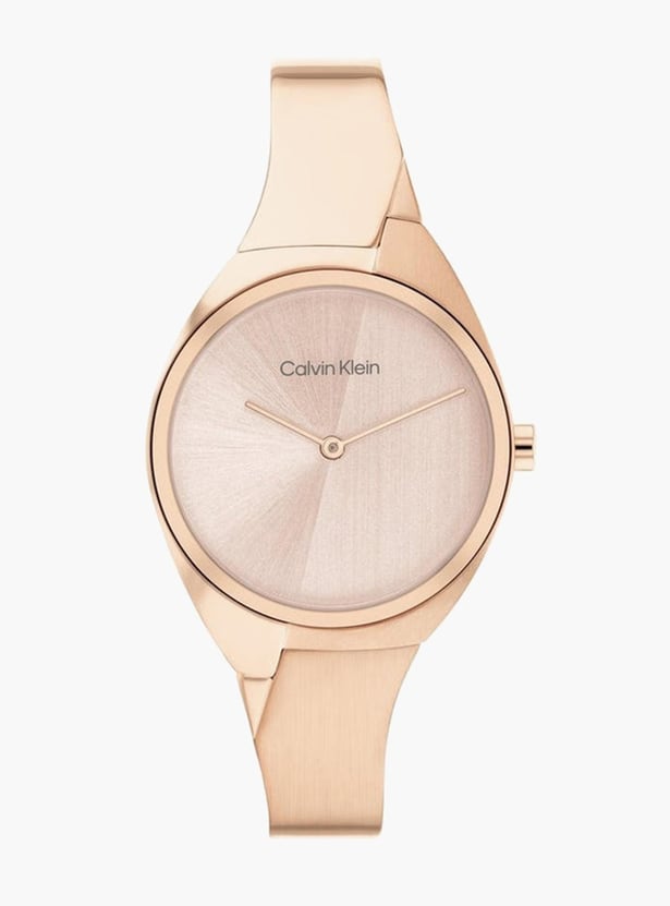 CALVIN KLEIN Charming Women Solid Round Analog Watch - 25200236