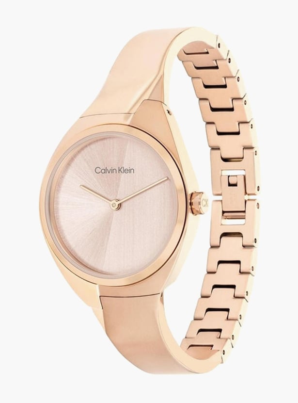 CALVIN KLEIN Charming Women Solid Round Analog Watch - 25200236