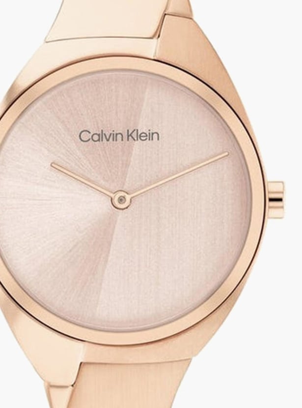 CALVIN KLEIN Charming Women Solid Round Analog Watch - 25200236