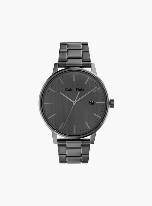 CALVIN KLEIN Linked Men Round Analog Watch with Metal Strap - 25200054