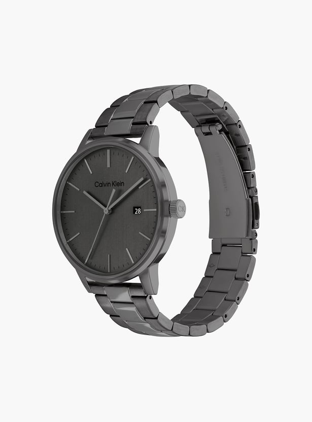 CALVIN KLEIN Linked Men Round Analog Watch with Metal Strap - 25200054