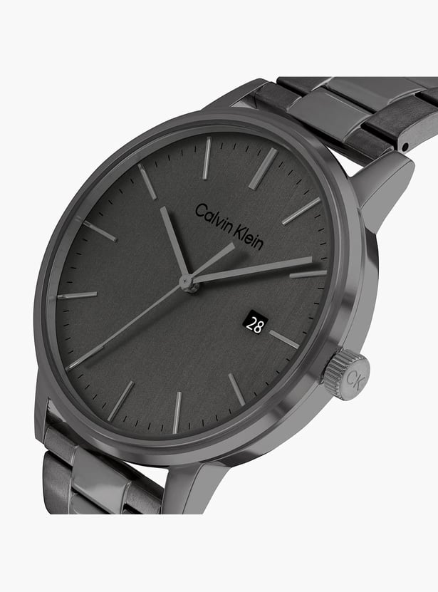 CALVIN KLEIN Linked Men Round Analog Watch with Metal Strap - 25200054