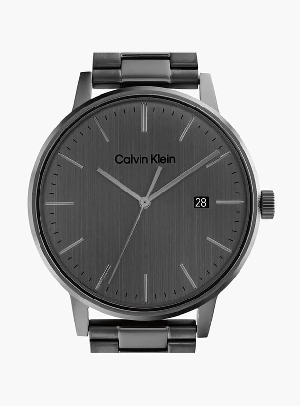 CALVIN KLEIN Linked Men Round Analog Watch with Metal Strap - 25200054