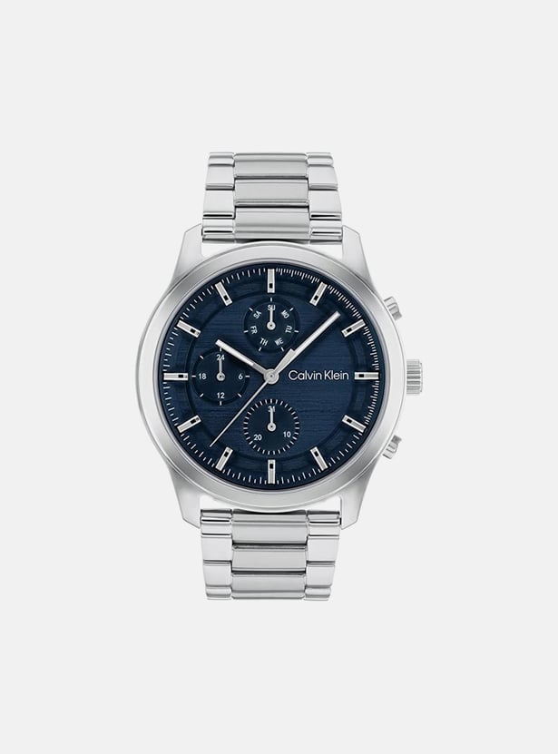 CALVIN KLEIN Sport Men Round Chronograph Watch with Metal Strap - 25200208