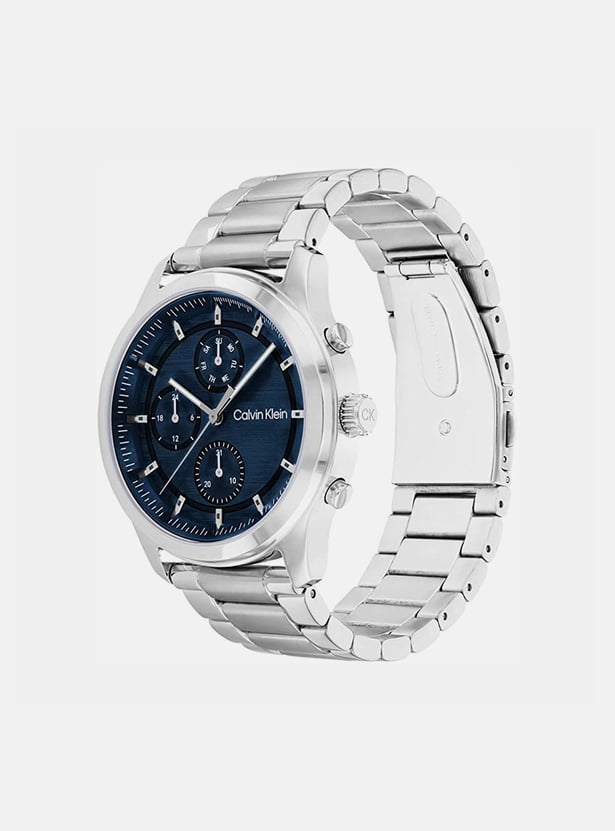 CALVIN KLEIN Sport Men Round Chronograph Watch with Metal Strap - 25200208