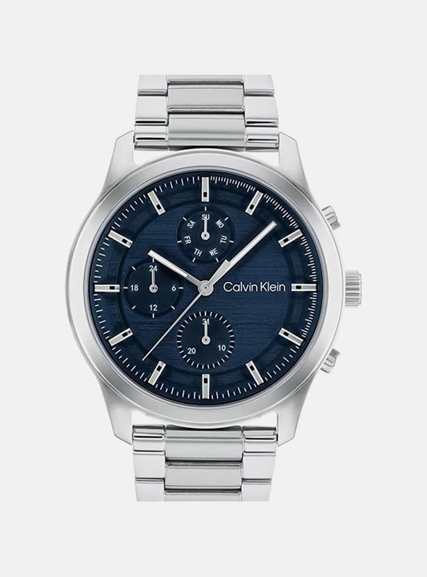 CALVIN KLEIN Sport Men Round Chronograph Watch with Metal Strap - 25200208