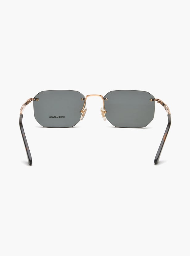 POLICE Men UV-Protected Square Sunglasses - SPLF69K55H34