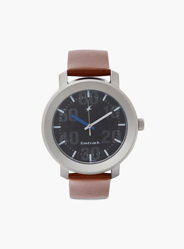 FASTRACK Men Analog Watch with Leather Strap - NR3121SL01