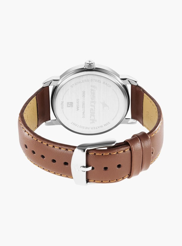 FASTRACK Stunners 5.0 Men Leather Strap Analog Watch - NR3291SL02