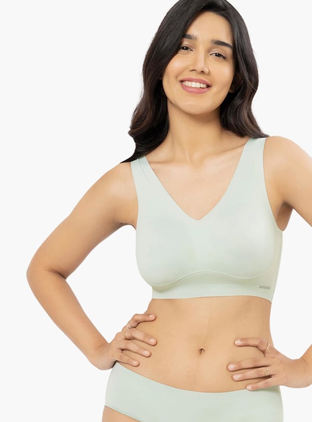 AMANTE Solid Non-Padded Non-Wired Cami Bra