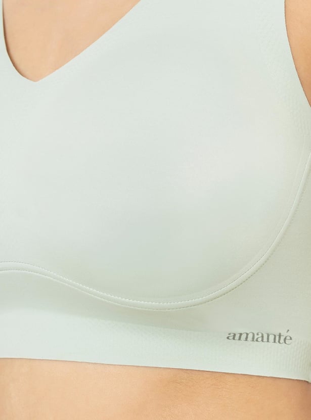 AMANTE Solid Non-Padded Non-Wired Cami Bra