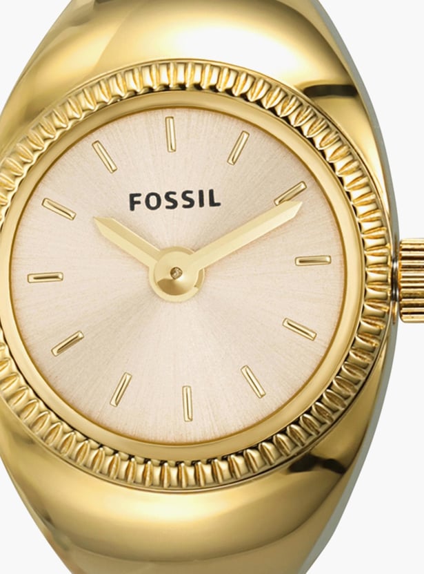 FOSSIL Women Stainless Steel Analog Ring Watch - ES5246