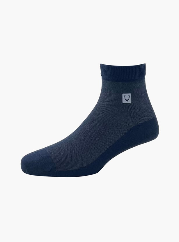 ALLEN SOLLY Men Colourblocked Ankle-Length Socks