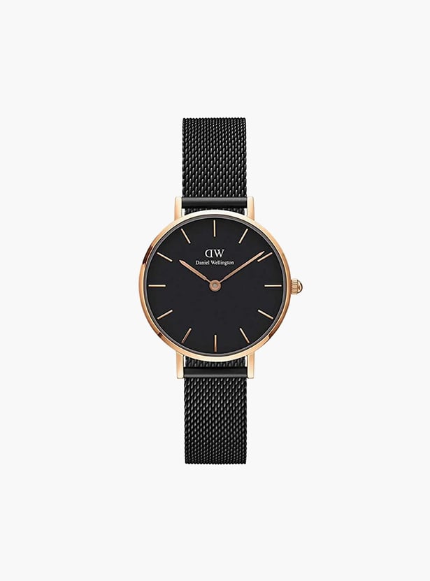 DANIEL WELLINGTON Petite Women Analog Watch with Mesh Strap - DW00100245K