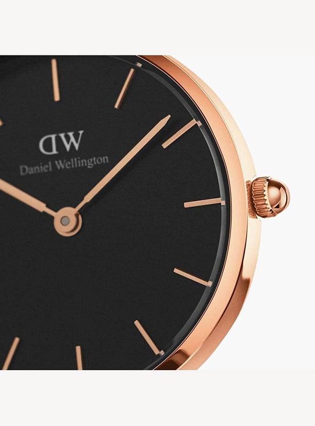 DANIEL WELLINGTON Petite Women Analog Watch with Mesh Strap - DW00100245K