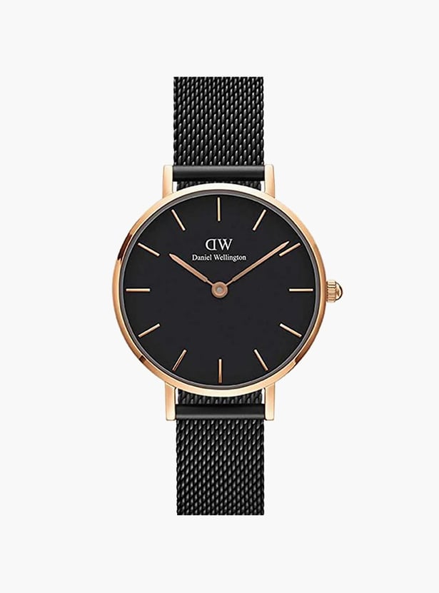 DANIEL WELLINGTON Petite Women Analog Watch with Mesh Strap - DW00100245K