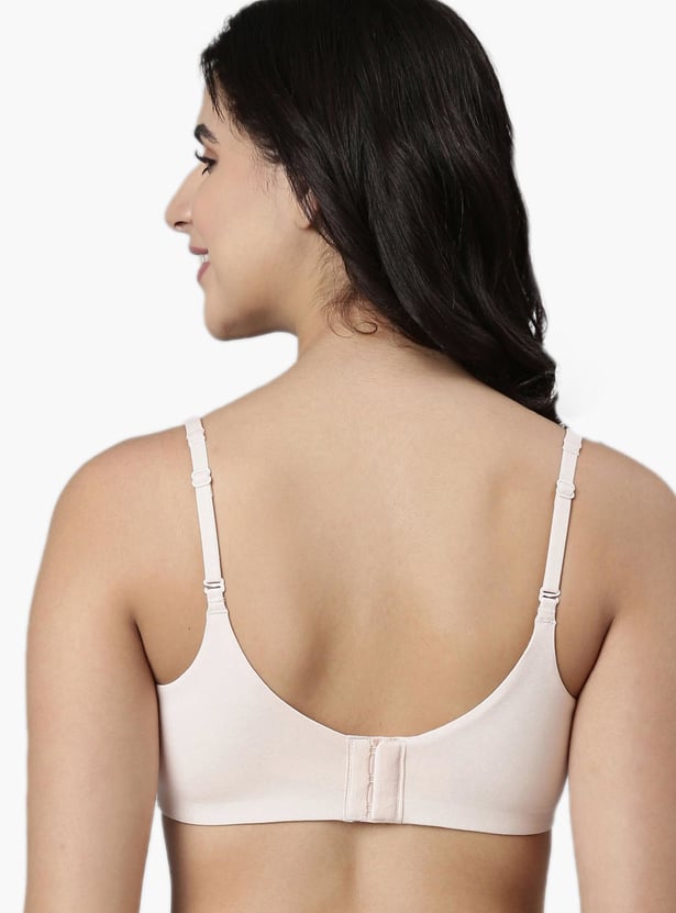 ENAMOR Solid Padded Non-Wired Minimizer Bra
