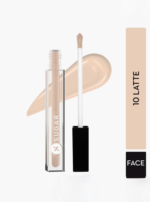 SUGAR Cosmetics Auto Correct Creaseless Concealer - 10 Latte - 2gm