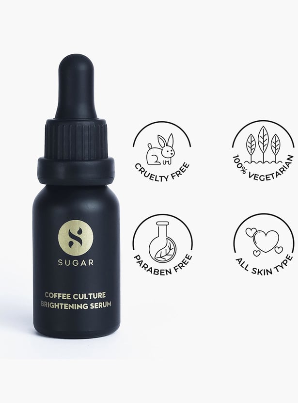SUGAR Cosmetics Coffee Culture Brightening Serum - 15ml