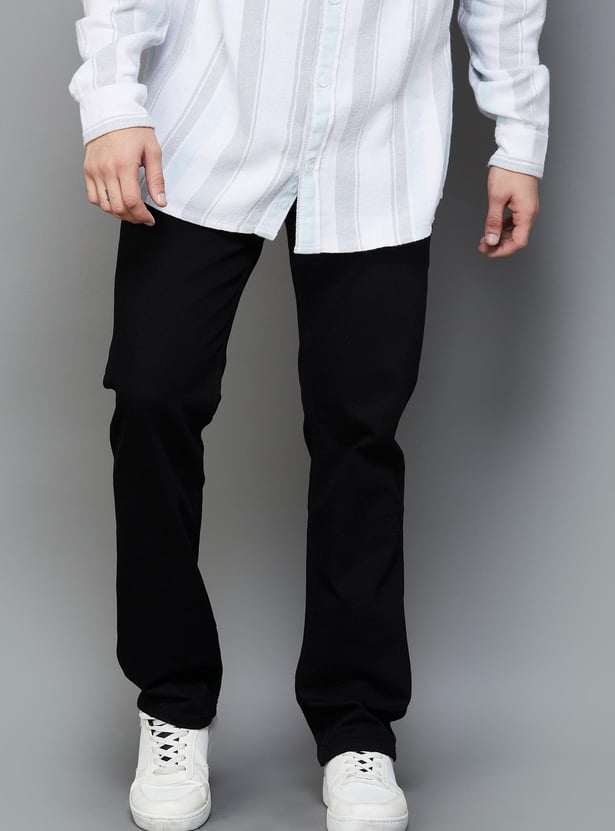 PEPE JEANS Men Solid Regular Tapered Jeans