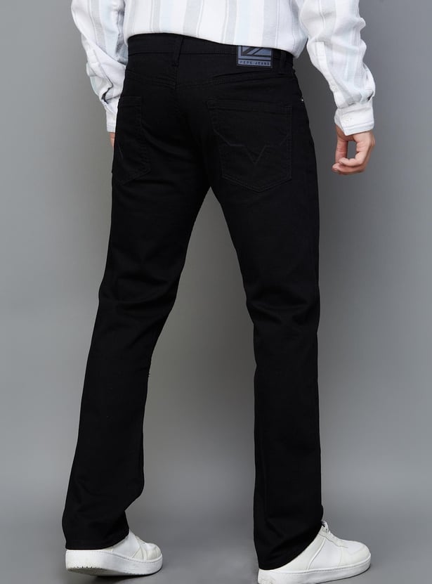 PEPE JEANS Men Solid Regular Tapered Jeans