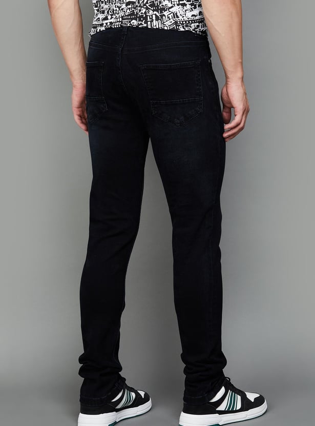 CELIO Men Solid Slim Tapered Jeans