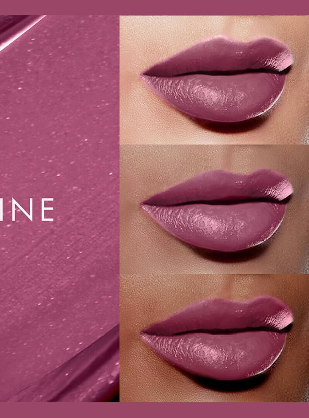LAKME 9 to 5 Primer + Shine Lipstick - SR5 Wine - 3.6g