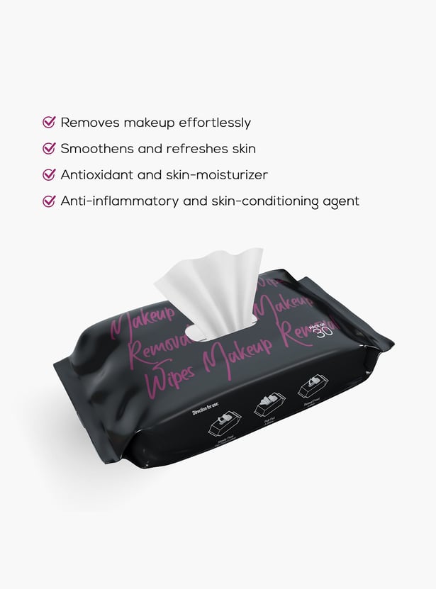 RENEE Makeup Removal Wipes - 30 Pcs