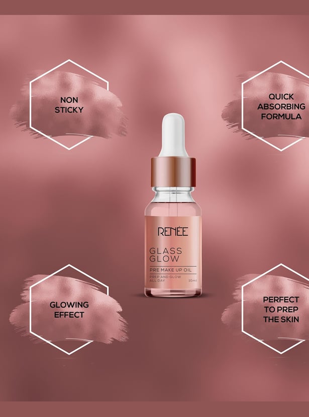 RENEE Glass Glow Pre Make-Up Oil - 10ml