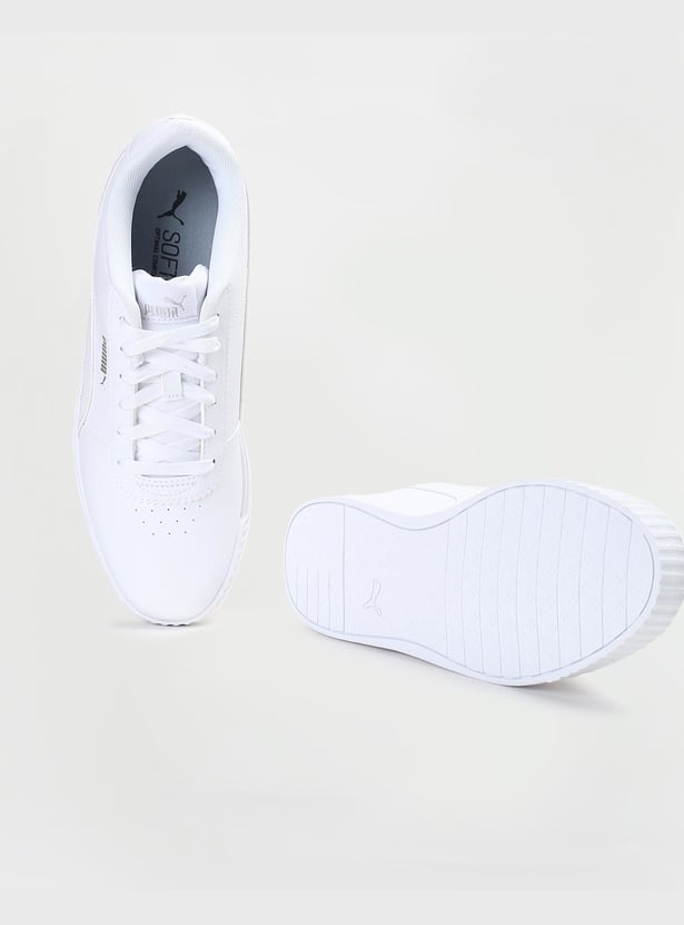 PUMA Women Carina Slim Lace-Up Sneakers