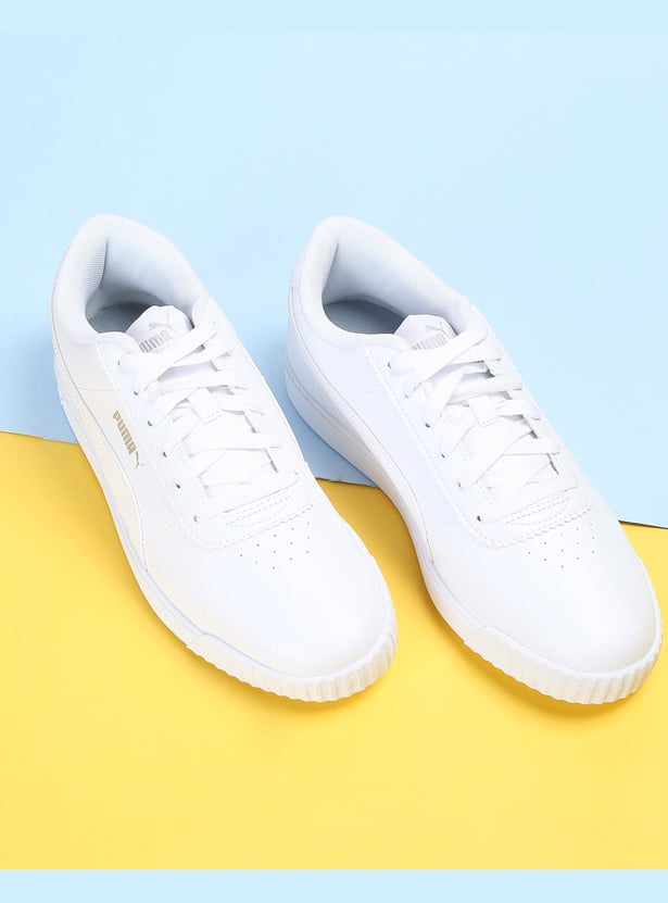 PUMA Women Carina Slim Lace-Up Sneakers