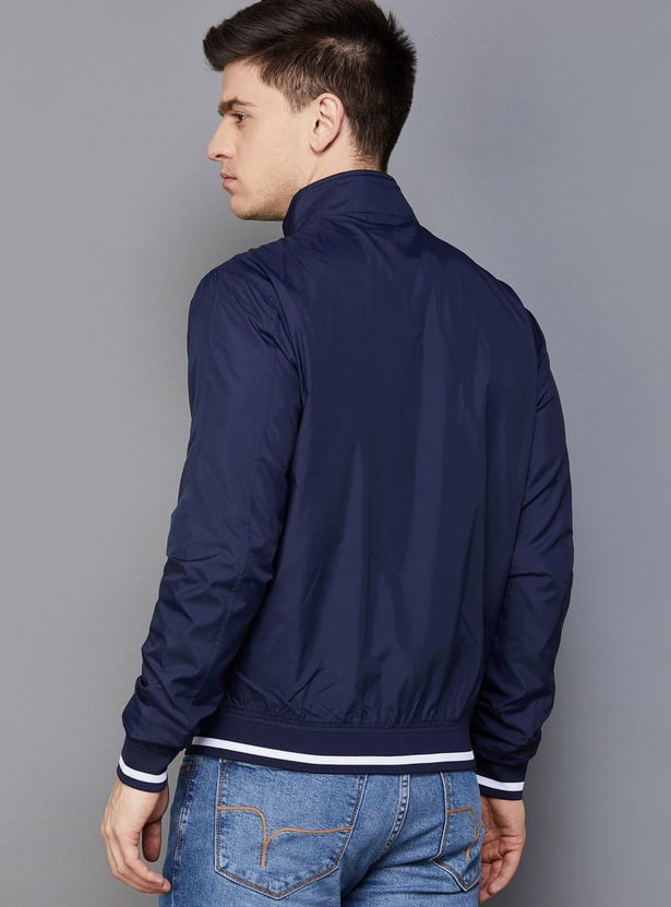 PEPE JEANS Men Solid Bomber Jacket