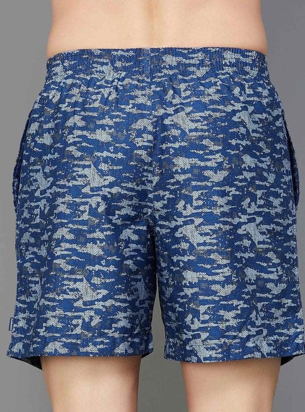 VAN HEUSEN Men Printed Boxers - Pack of 2