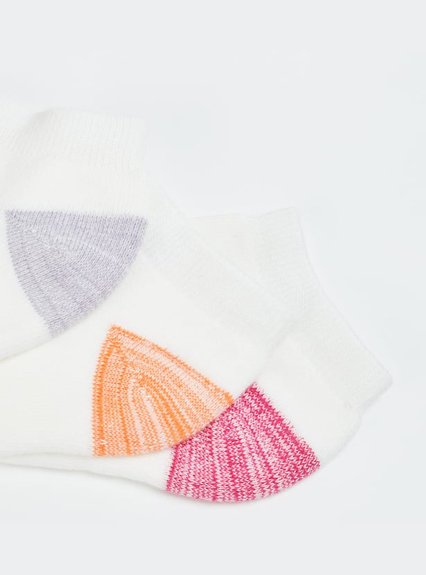 GINGER Women Knit Ankle Length Socks - Pack of 3