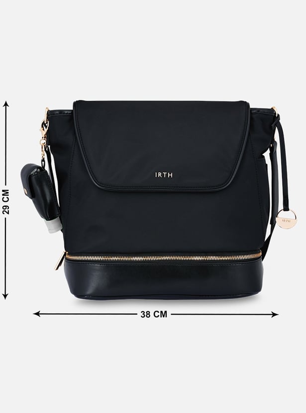 IRTH Women Solid Mom Bag