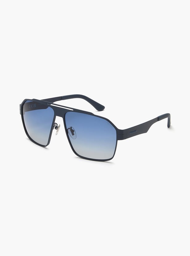 POLICE Men Polarized Square Sunglasses - SPLL08K63S72P