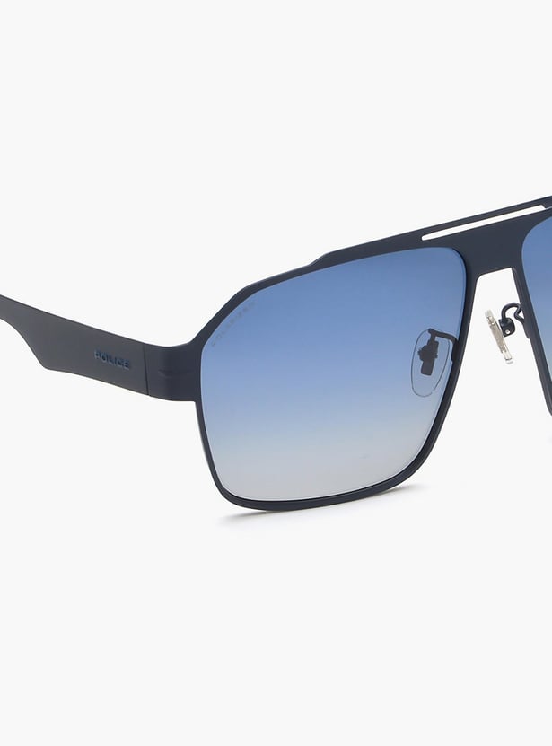 POLICE Men Polarized Square Sunglasses - SPLL08K63S72P