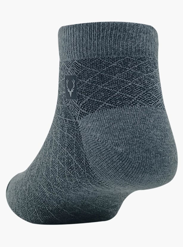 ALLEN SOLLY Men Textured Ankle-Length Socks - Pack of 3