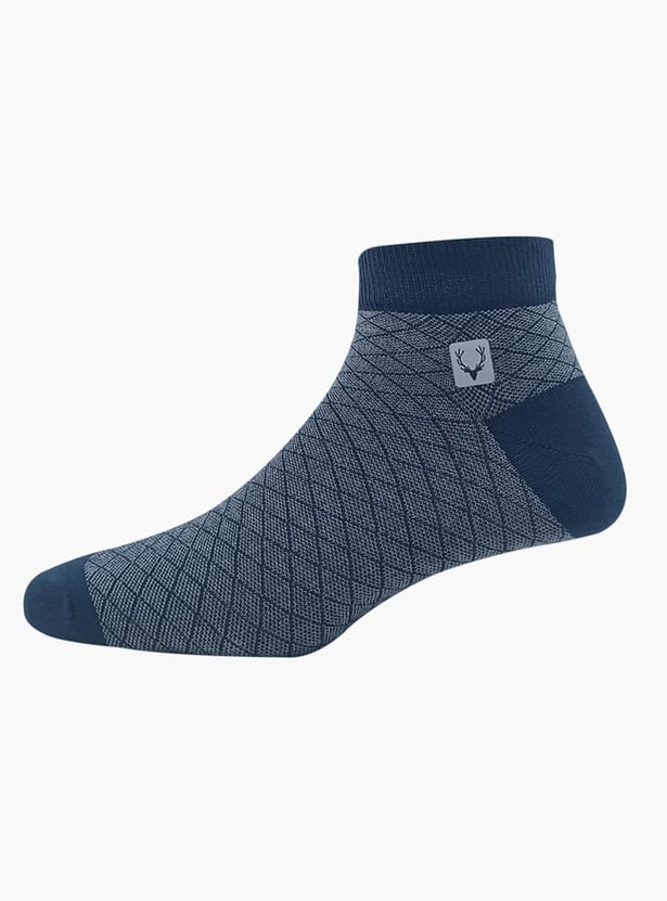 ALLEN SOLLY Men Textured Ankle-Length Socks - Pack of 3