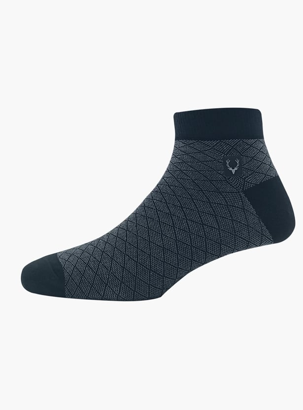 ALLEN SOLLY Men Textured Ankle-Length Socks - Pack of 3